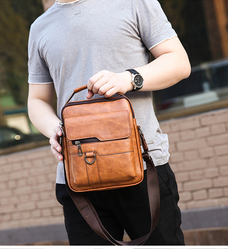 【Časovo obmedzená ponuka – špeciálna zľava!】👜 Pánska ležérna módna kožená taška z hovädzej kože