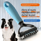 Kupite enega, enega dobite brezplačno! 🐾 Profesionalno orodje za odstranjevanje odmrle dlake pri psih in mačkah: nežno, učinkovito in brez dlak doma ✨💖