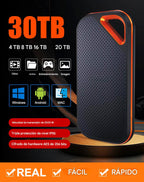🔥【32TB】Prenosný pevný disk s veľkou kapacitou – Vysoká rýchlosť【Posledný deň –50 %】