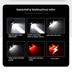 🌟💡Inteligentné USB nabíjacie LED indukčné svetlomety