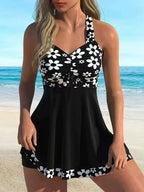 🏖️👙 【50 % POPUST】🌴【S–6XL】Nove elegantne potiskane kopalke za močnejše postave – seksi, modne in udobne