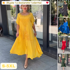 🔥【Časovo obmedzená ponuka – špeciálna zľava!】❤️【S-5XL】nové šaty, plus size, pohodlné a voľné🔥Vynikajúca kvalita👌Perfektne sedia všetkým typom postavy👌