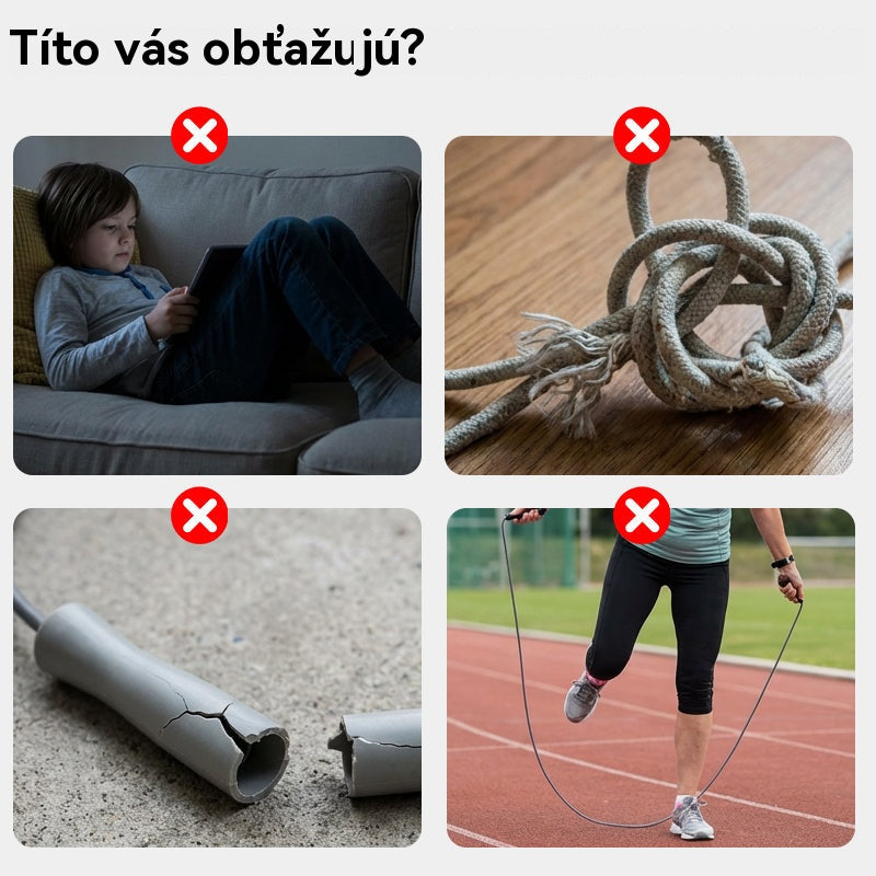 🏃【Kupite 1, dobite 1 gratis】🌈 LED svetleča kolebnica za otroke