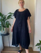 🔥【Časovo obmedzená ponuka – špeciálna zľava!】❤️【S-5XL】nové šaty, plus size, pohodlné a voľné🔥Vynikajúca kvalita👌Perfektne sedia všetkým typom postavy👌