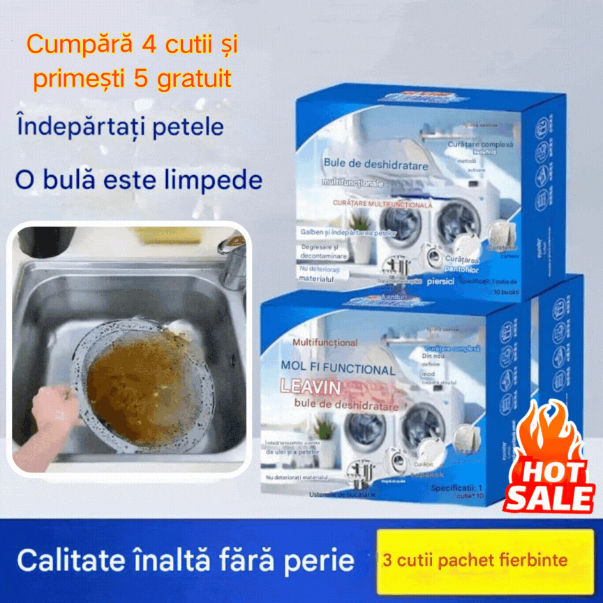 🔥 【Kupite 2 in prejmite še 2 gratis】 ✨ Hitro delujoče šumeče čistilne tablete