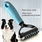 Kupite enega, enega dobite brezplačno! 🐾 Profesionalno orodje za odstranjevanje odmrle dlake pri psih in mačkah: nežno, učinkovito in brez dlak doma ✨💖