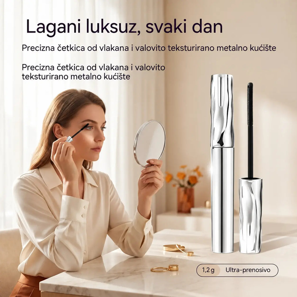 ✨POSLJEDNJI DAN! KUPITE 1, DOBIJETE 1 GRATIS!!✨ Vrhunska vodootporna i otporna na znoj maskara za produživanje i uvijanje trepavica! 👁️