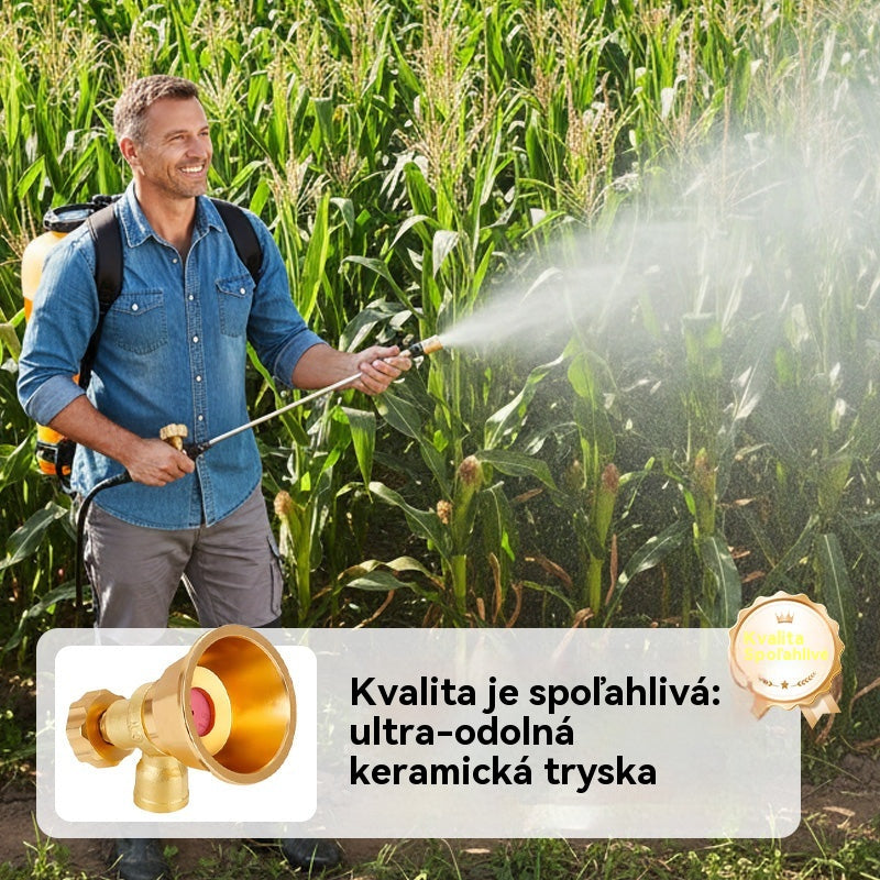 🔥💦Nastaviteľná mosadzná zavlažovacia tryska pre poľnohospodársky postrekovač 🌾