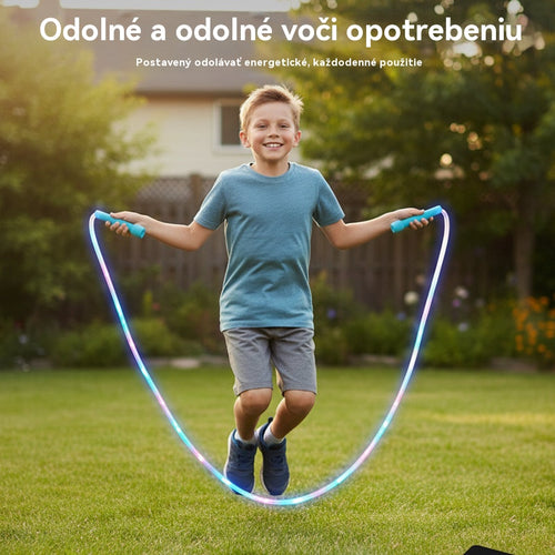 🏃【Kupite 1, dobite 1 gratis】🌈 LED svetleča kolebnica za otroke