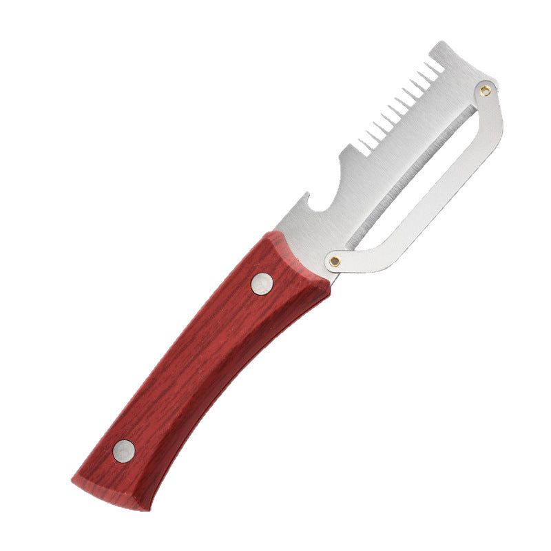 ✅Kúpte 1 kus a získajte 1 zadarmo (2 kusy) 🧅🔪 Multifunkčná kuchynská škrabka 3 v 1: Šúpe, režte a otvárajte fľaše! 🔥