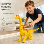 🦕  Brachiosaurus električni hodajući: igračka dinosaurusa s pokretom, zvučnim efektima i očima s LED svjetlima.