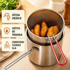 🔥 ZADNJI DAN! Uštedite 50%! 🎁 Višenamjenska friteza 304 | Jednostavno, brzo i bezbrižno kuhanje 🍟🍗
