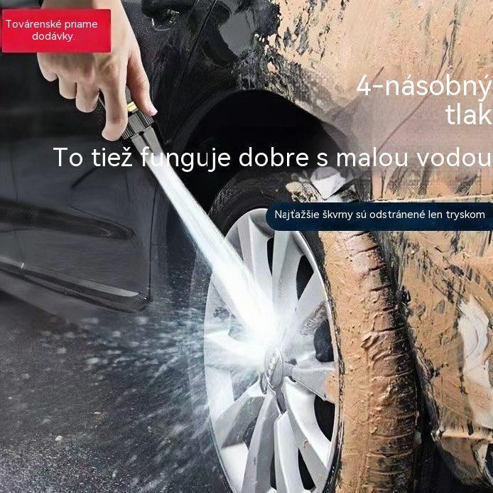 🚿🔥 Kúp 1, získaj 1 zadarmo – len na obmedzený čas! 🔥💧 Vysokotlaková vodná pištoľ: Vhodná na umývanie auta a záhradkárčenie, 10-krát vyšší tlak, viacero funkcií ⚡